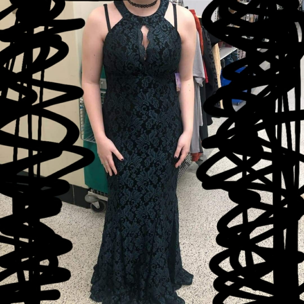 Sprakly Green Prom Dress